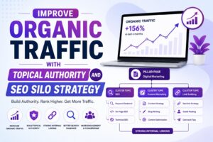 Organic Traffic with Topical Authority and SEO Silo Strategy