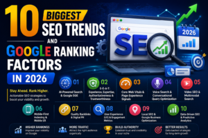 10 Biggest SEO Trends and Google Ranking Factors in 2026