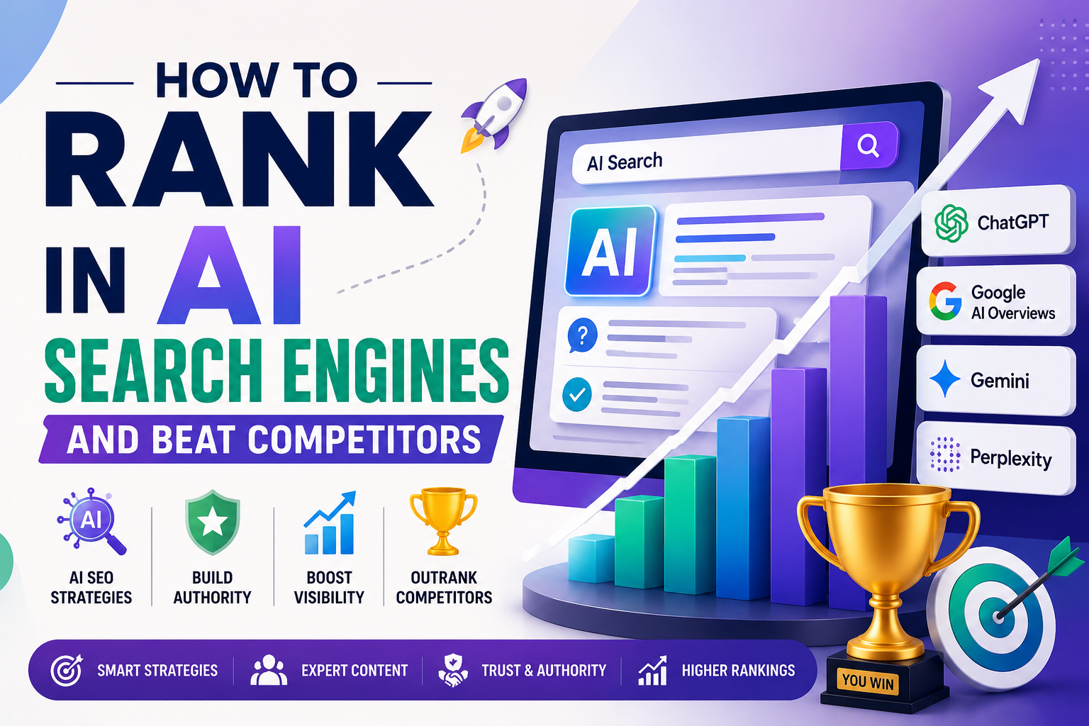 You are currently viewing How to Rank in AI Search Engines and Beat Competitors