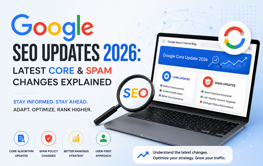 You are currently viewing Google SEO Updates 2026: Latest Core & Spam Changes Explained