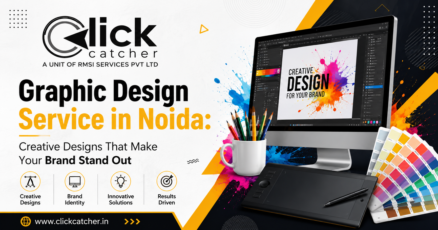 You are currently viewing Graphic Design Service in Noida: Creative Designs That Make Your Brand Stand Out