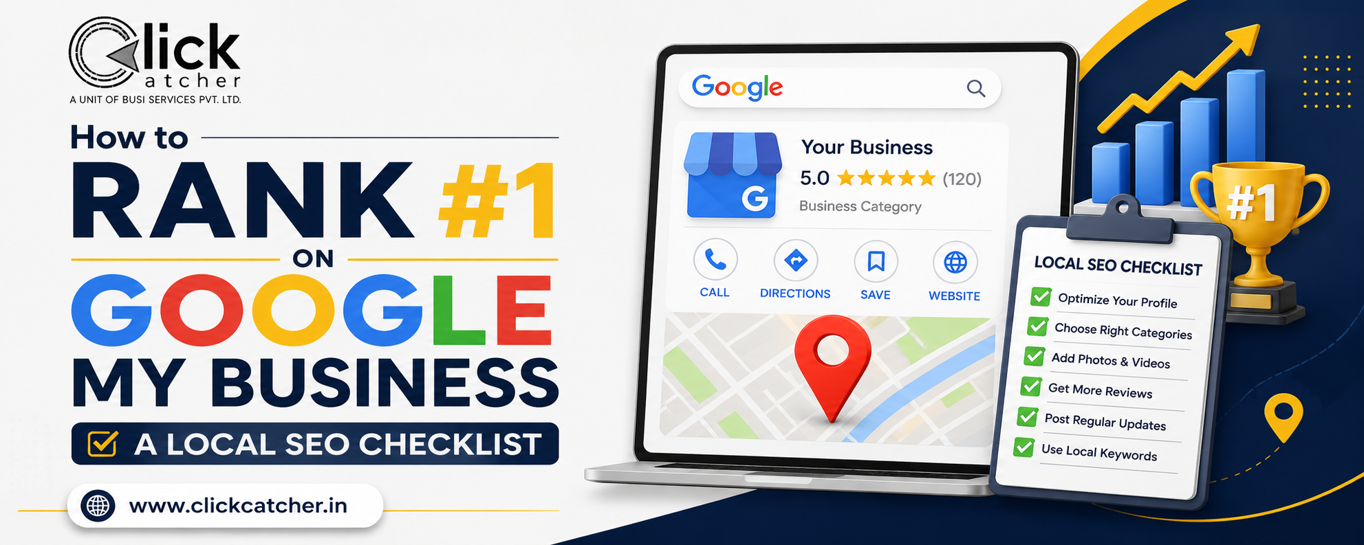 You are currently viewing How to Rank #1 on Google My Business in Noida: A Local SEO Checklist